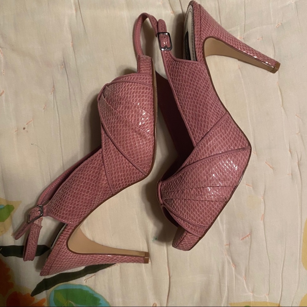 WHBM Pink Riley Heel - Picture 3 of 6